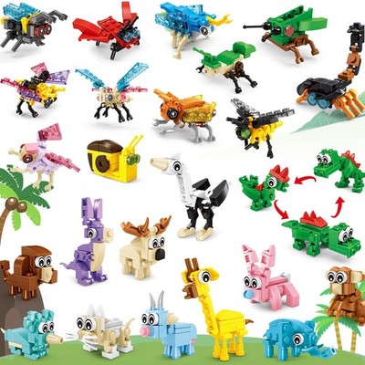 Party Favors for Building Set, 24 Packs Models Building Blocks , Classroom Pr...