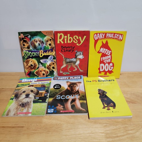Lot of 6 Children’s Dog Pets Themed Paperback Chapter Books Scholastic ...