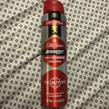 Old Spice Antiperspirant Deodorant Dry Spray, SWAGGER Scent of Cedarwood, 4.3 oz