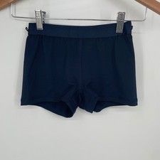 Puma Girls Activewear Shorts Navy Blue Athletic Running Training Gym Size M