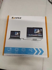 KCEVE Ports KVM Switch Three Display 4K HDMI KVM Three Monitor KC-KVM203DH