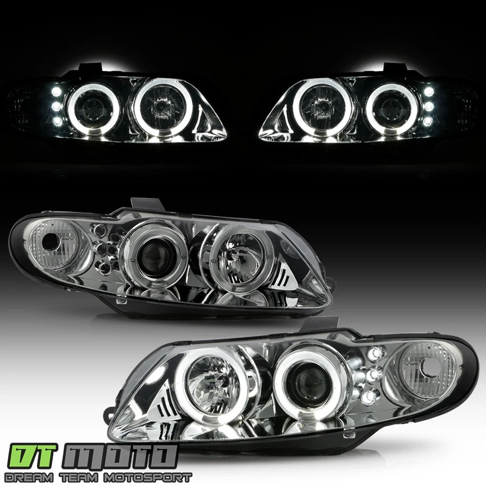 Pontiac GTO 2004 2005 2006 LED halo proyector faros LS1 LS2 lámpara izquierda+derecha Foto 2 de 4