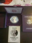 1992 american silver eagle proof