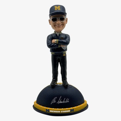 Bo Schembechler Michigan Wolverines Magnetic Stadium Base Bobblehead NCAA