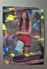 2025 Panini Prizm WNBA - Rookie Variation Kiki Iriafen #149 Ice Prizm (RC)