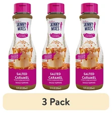 3 pack Jordan's Skinny Mixes Sugar Free Salted Caramel Sauce