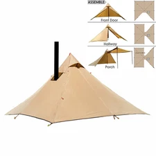 Outdoor 2 People Ultralight Mountain Gear 2 Door Spire Tent Waterproof Camping
