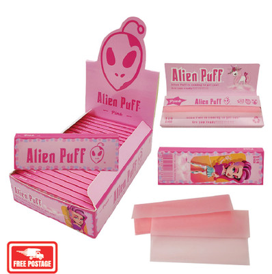 Alien Puff ROSA Blättchen, 1,25 Größe 78 mm (VERSANDKOSTENFREI)