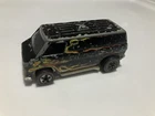 Hot Wheels Redline 1974 Super Van Black w/ Flames Vintage Diecast Hong Kong