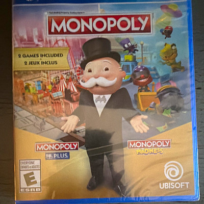Ubisoft Monopoly Plus + Monopoly Madness 2 Games Included PS4 E Everyone
