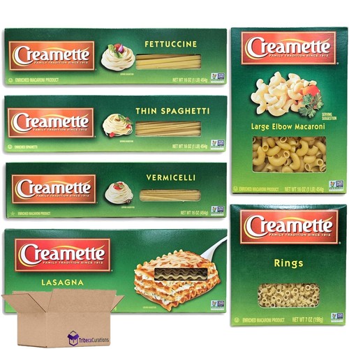 Creamette Creamette Pasta Variety Pack Fettuccine, Lasagna, Large Elbow Macaro