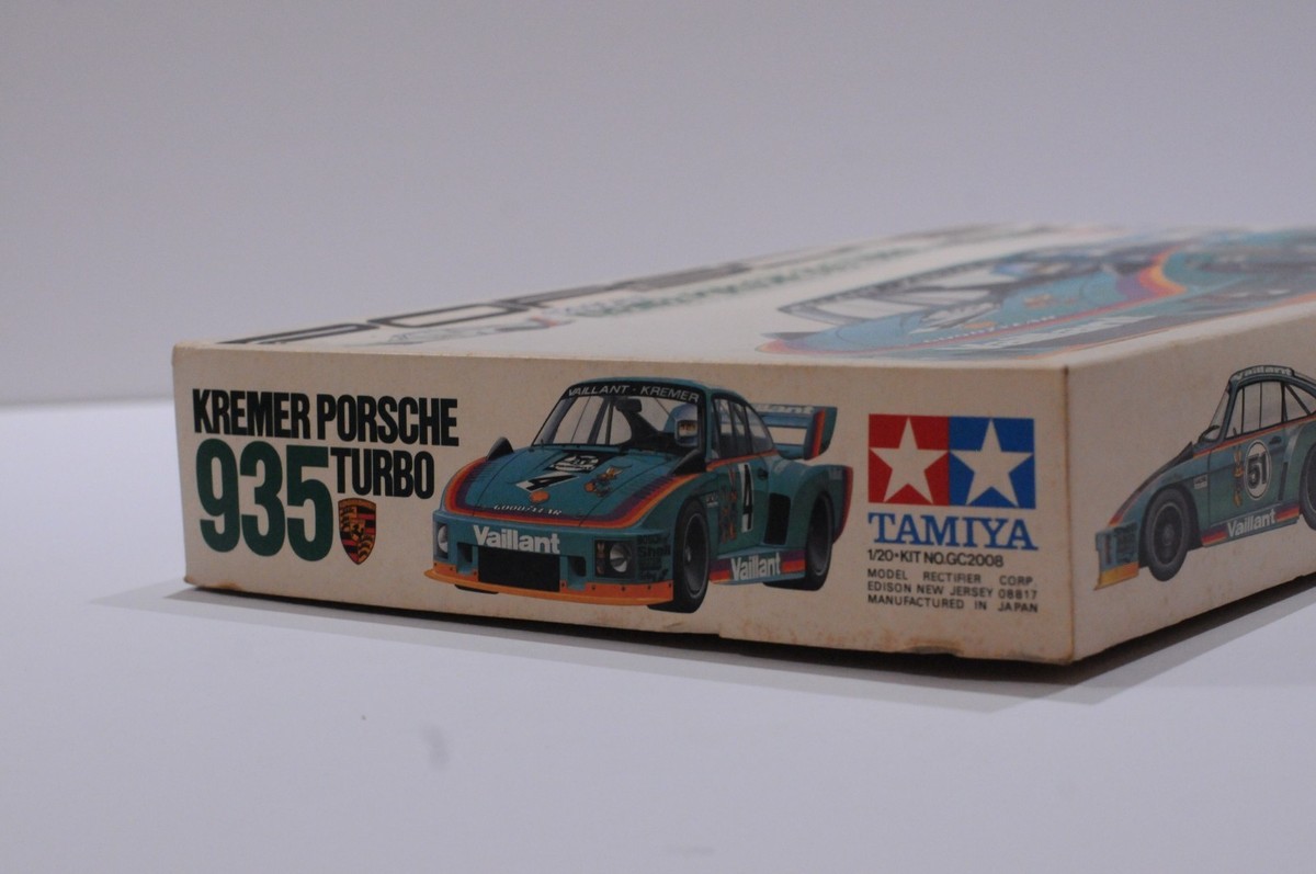 TAMIYA PORSCHE KREMER 935 TURBO SCALE 1:20 MODEL KIT | eBay