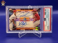 2024 Bowman Draft Chase Burns & Rhett Lowder - Dual Prospect Auto /99 PSA 8