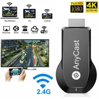 4K WiFi HDMI Anycast Miracast Airplay HD Drahtlose Anzeige DLNA Dongle Adapter