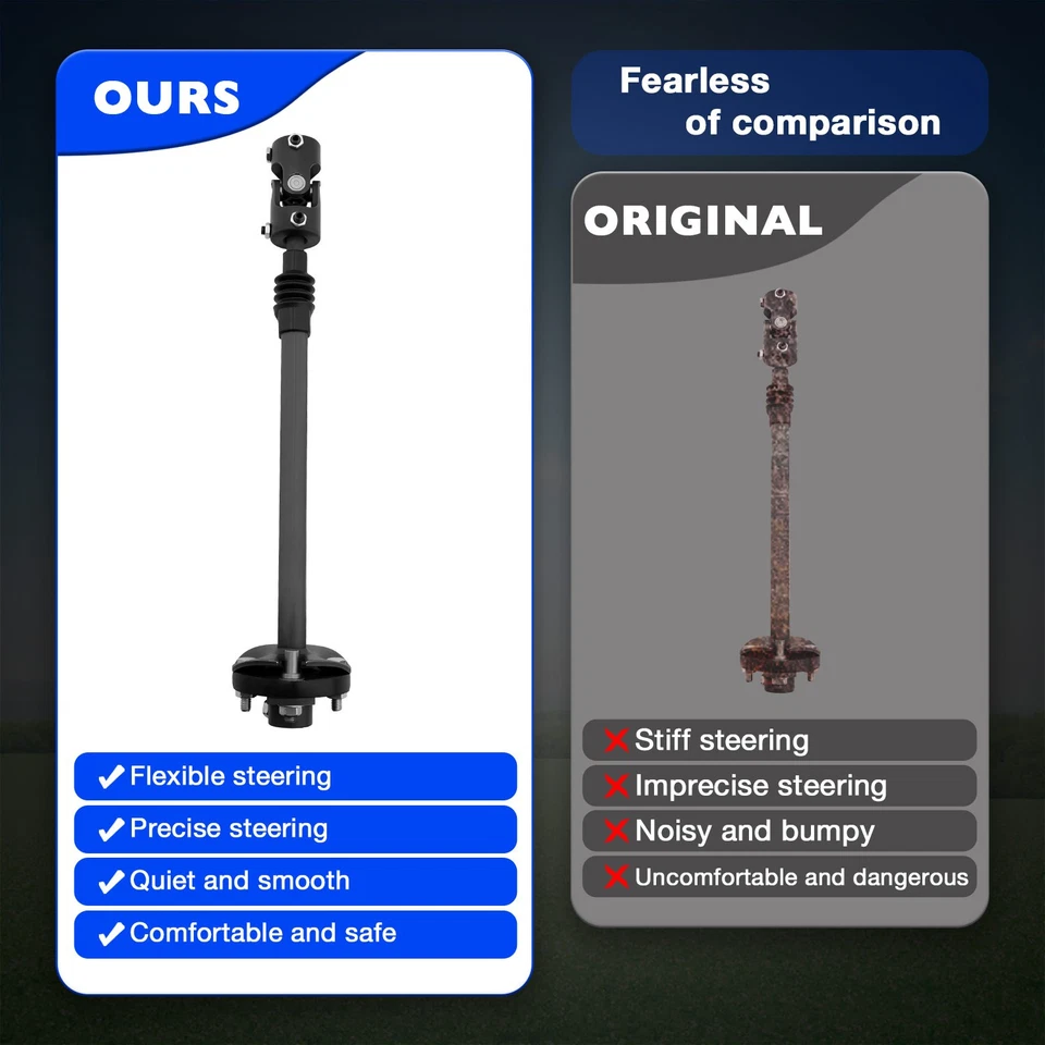 000936 Heavy Duty Telescopic Steering Shaft For 1991-1994 Full Size Chevy GMC Foto 3 de 4