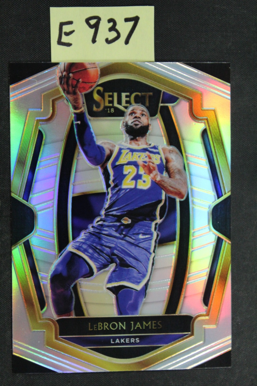 2018-19 Panini Select Premier Level Silver Prizm LeBron James #118 (E937