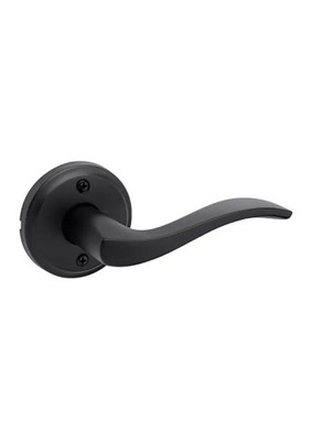 4 - KWIKSET Signature Sedona Inactive Door Lever Matte Black Right Handed