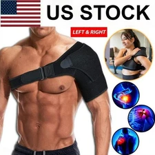 Shoulder Brace Support Compression Sleeve Torn Rotator Cuff AC Joint Pain Relief