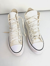 Size 9 - Converse Chuck Taylor All Star Platform High White 560846F