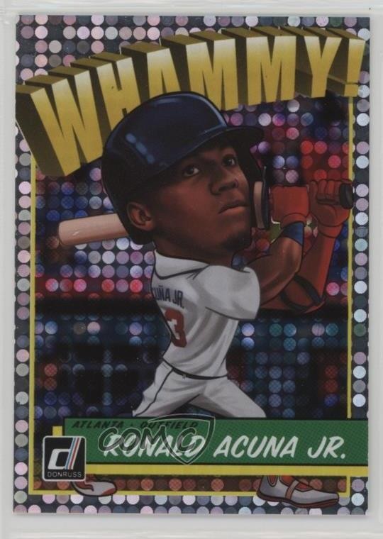 2019 Panini Donruss Whammy Ronald Acuna Jr #W2 l5x