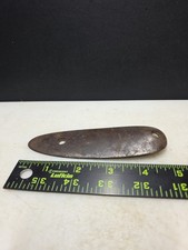Vintage Rifle Buttplate Metal Heavy Military Stamped 1895