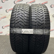 2x 215 65 R17 99H M+S PIRELLI SCORPION WINTER Tread 7.0/6.4mm(G0639) Tested