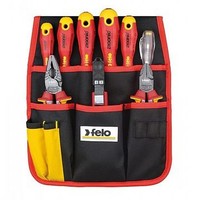 Zestaw 9 NarzęDzi Dla Elektryka Felo - Kieszeń Na Pas FL41399504