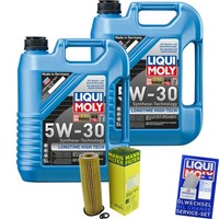 Inspektionspaket 10L Liqui Moly Longtime 5W-30 FüR Mercedes C-Klasse W203 W204