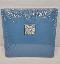 Creative Memories 12x12 Blue Kaleidoscope Medallion Album w/ Pages New Sealed
