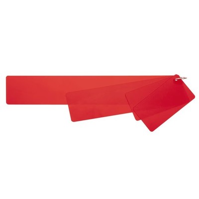 Auto Glass Cut-Out Guide Sheets for Cord & Wire Systems, 4'', 8'', 12'' Set