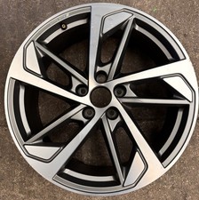 * 19" GENUINE AUDI A3 S3 8Y S LINE TRAPEZOID ALLOY WHEEL RIM 8J ET49 8Y0601025R