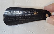 Vintage SHOE HORN Souvenir - Montgomery Ward  Co