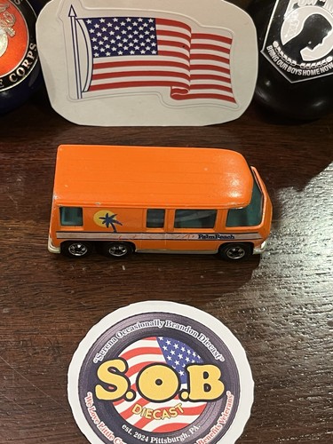 Hot Wheels Blackwalls 1976 GMC Motor Home Diecast Palm Beach USED EX Comdition - Picture 6 of 10