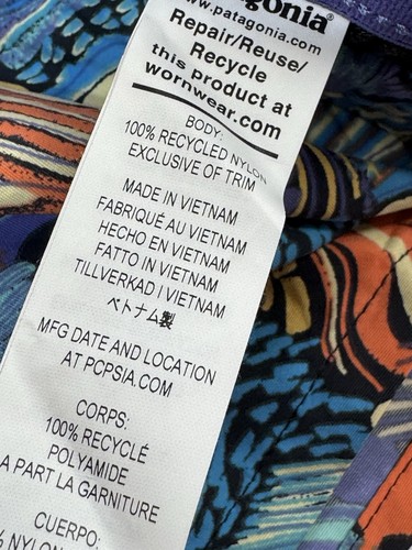 Patagonia 5" Baggies Shorts Geometric AOP (Joy: Pitch Blue) 57059 Women’s XL - Picture 8 of 9
