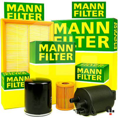 Service Kit For VW Jetta III 1.6 FSI 85 KW 115 HP From 2004 4 Mann Filters