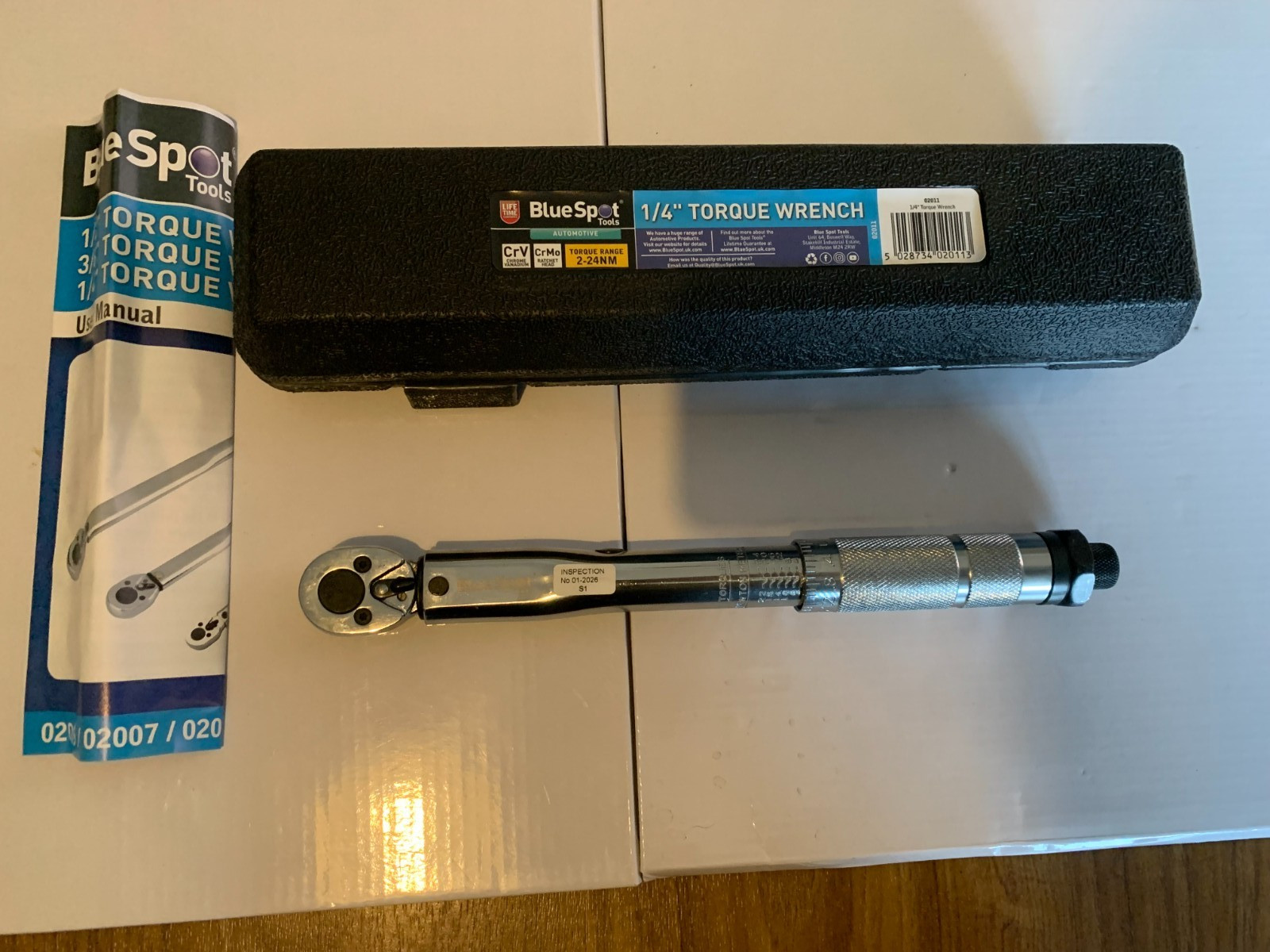 Adjustable Torque Wrench 2 -24Nm 1/4"" Square Drive Hand Ratchet Tool - Image 4