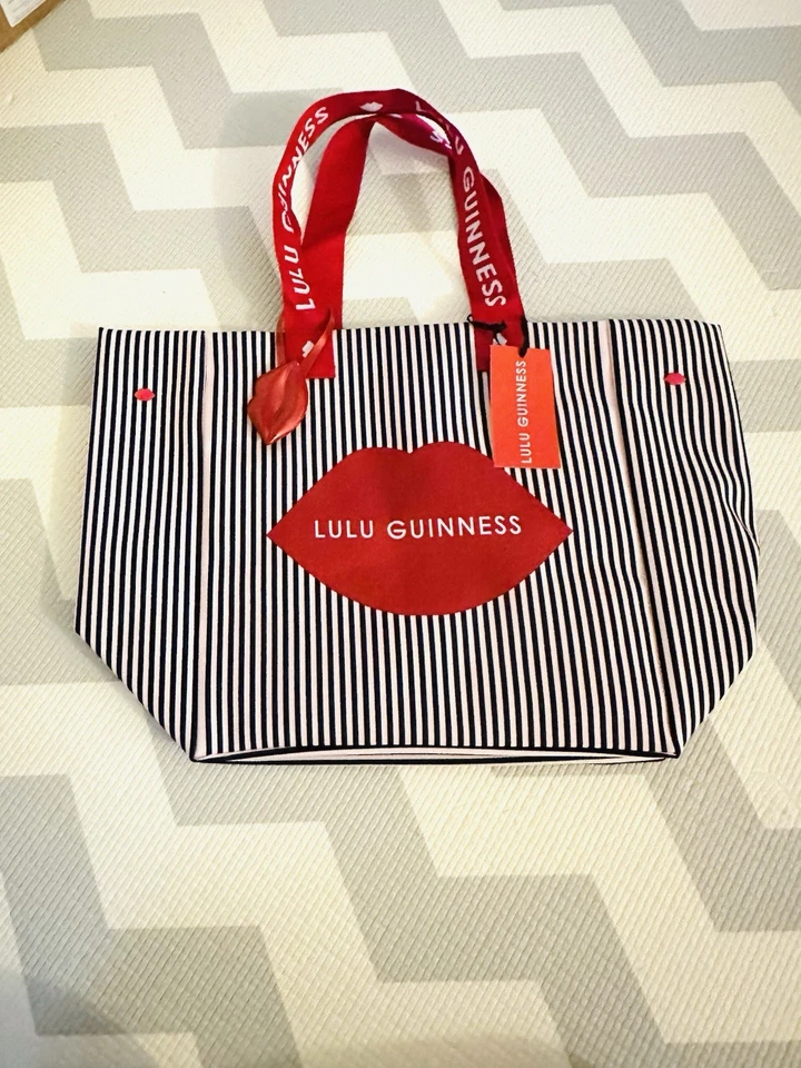 WAITROSE LULU GUINNESS JUST ONE MORE TOTE BAG ~ BRAND NEW ~