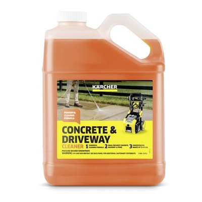 Kärcher Pressure Washer Detergent, Concrete & Driveway Cleaner - 1 Gallon
