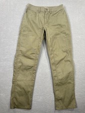 REI CO-OP Trailsmith Pants Mens 28x30 Green Canvas Jogger Hiking GorpCore