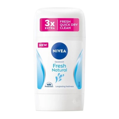 135,60 /L - 5er Pack  Nivea Deodorant Stick - Fresh Natural - 50ml