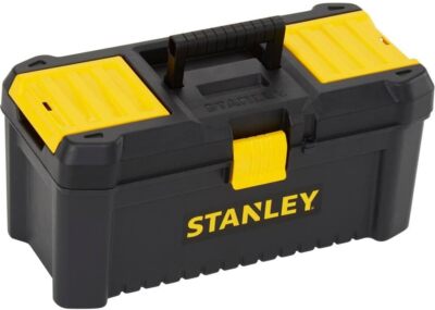 Stanley Werkzeugbox, Werkzeug-Kasten (16'', 20x19,5x41cm stabiler Werkzeugkoffer)