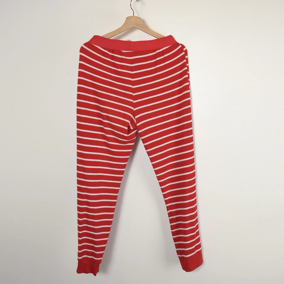 Wondershop Mujer’s M. Ropa de Dormir Rojo y Blanco Rayas Manga Larga y Pantalones PJ Set Foto 4 de 4