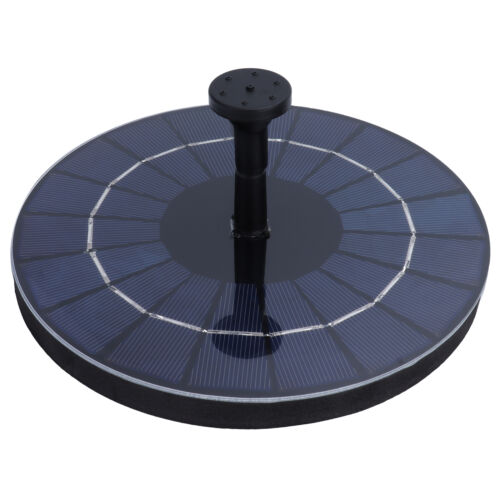 JY Solar-Wasser-Brunnen 7.4V Runde Schwimmende Fontäne Für Teich Garten Parks Fi - Bild 9 von 23