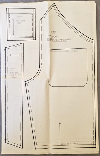 Connie Lee Finchum Doll Pattern P3348 Gramps Fits 33" Dolls Overalls Shirt Sew - Picture 7 of 14