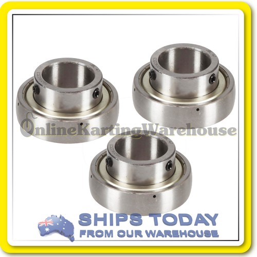 GO KART AXLE BEARING 30mm x 62mm ZZ FREE SPINNING SB206ZZ RACE BEARING