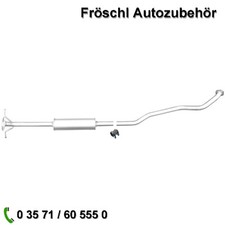 Opel Agila B Suzuki Splash 1,0 LPG Mitteltopf Auspuff Auspuffanlage a*