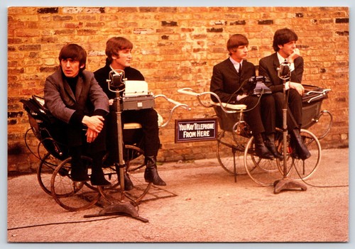 The Beatles Vintage Postcard Continental - 第 1/2 張圖片
