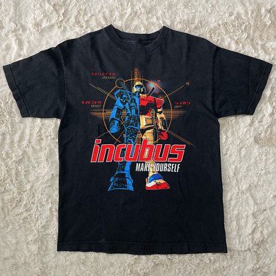 2000 INCUBUS Make Yourself Short Sleeve Black All Size Shirt AR237