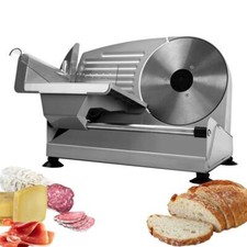 Affettatrice elettrica 200 W lama da 19 cm acciaio casa pub bar affetta salumi