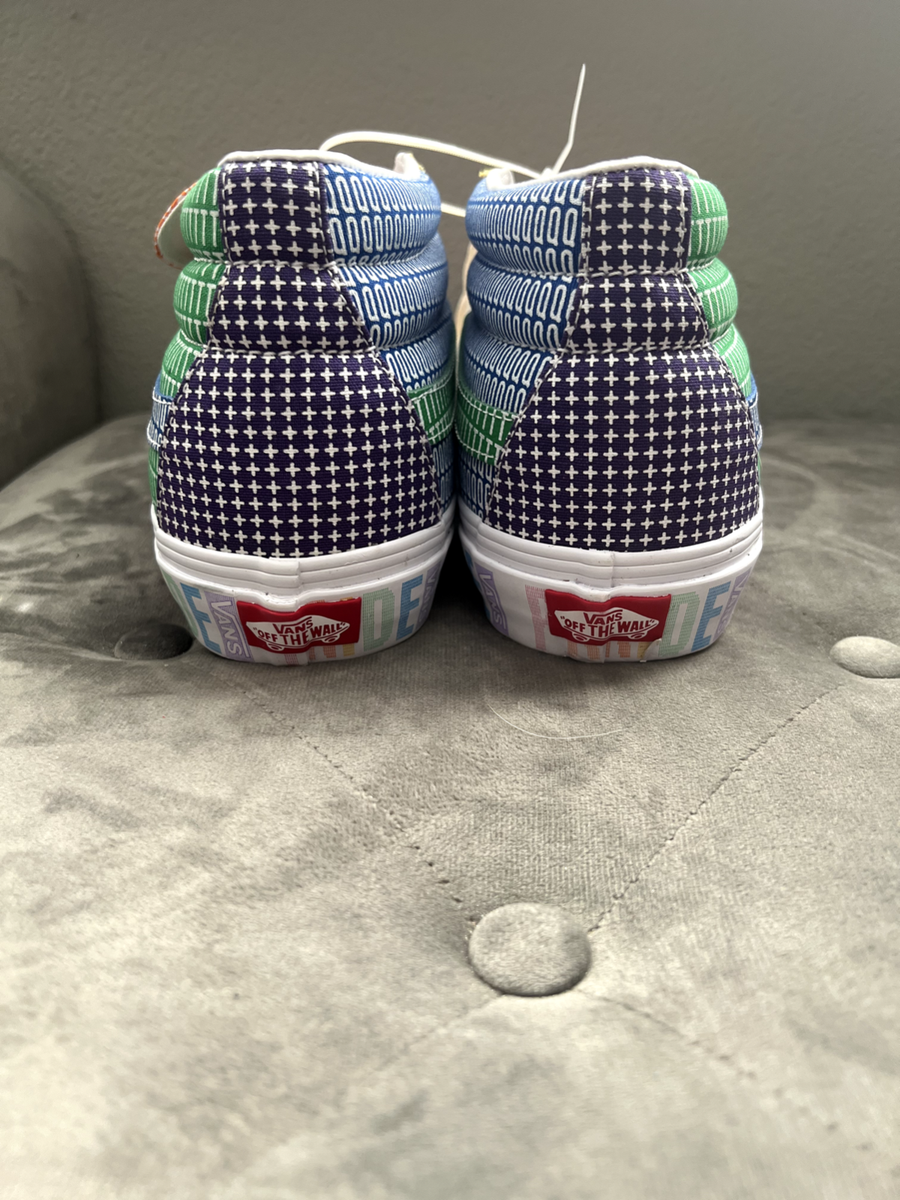 Van's SK8-Hi Pride High Top LBGTQ+ Shoe, Men's Sz 11.5 Women